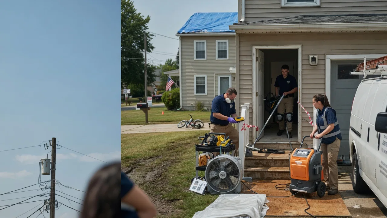 Water Damage Repair in Wakarusa, KS near me